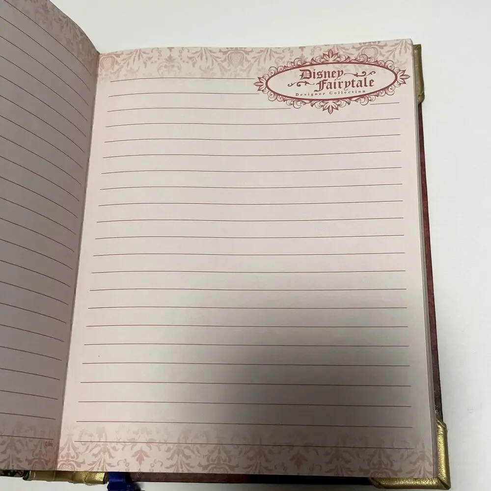 Disney Store Designer Collection Belle Beast Couples Journal Notebook Beauty